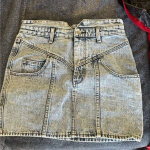 Denim skirt